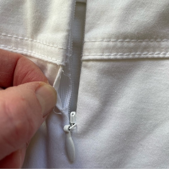 Saint James white cotton skirt - Picture 16 of 16